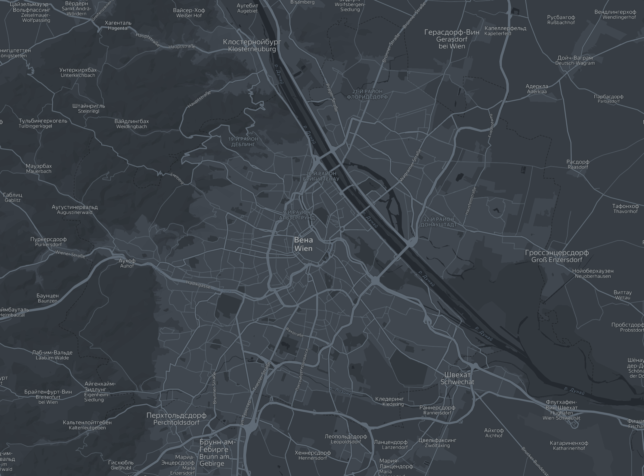 Austria Day Location Map