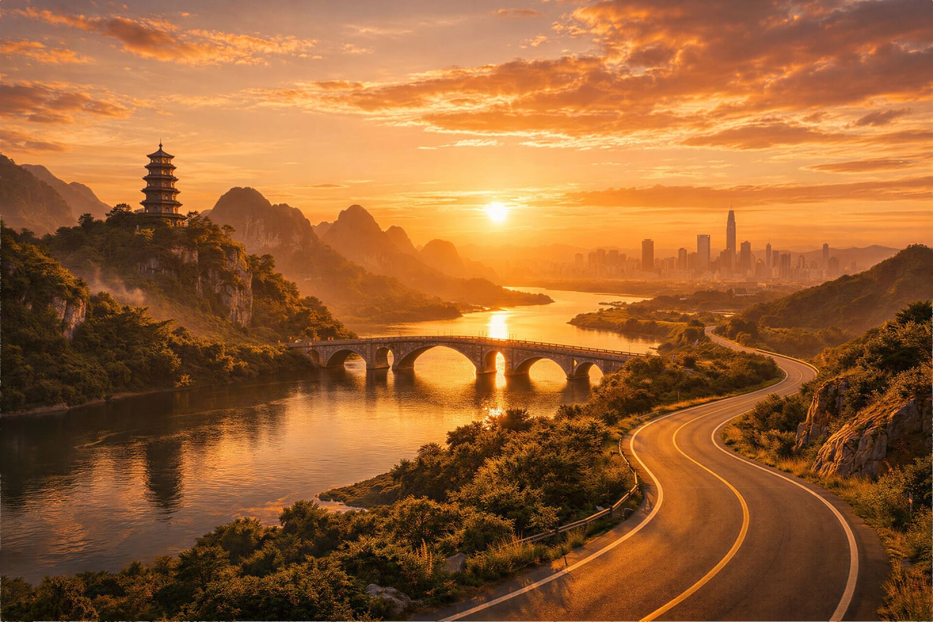 Mountain landscape
